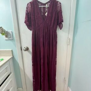 Pinkblush laced dress